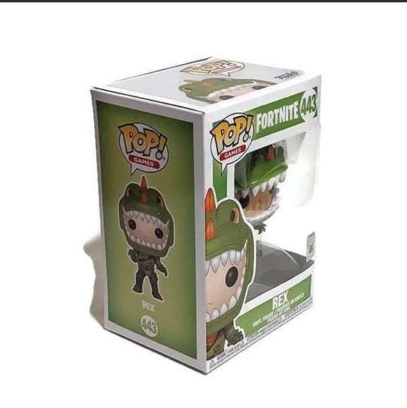 Funko Pop Games Vinyl Figure Fortnite #443 Rex New Sealed in box! - Picture 7 of 7